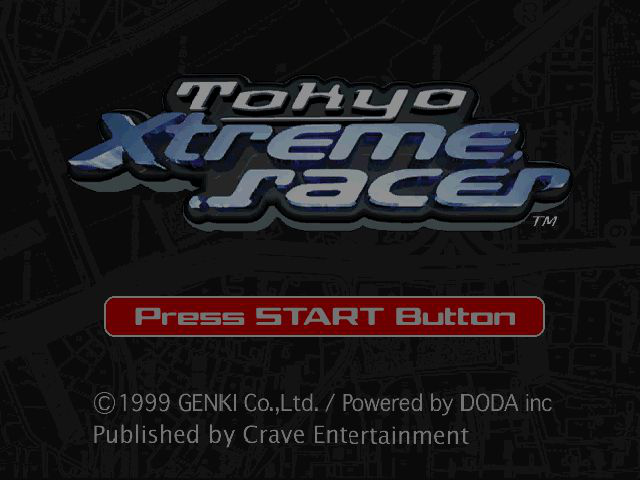 Tokyo Xtreme Racer Title Screen